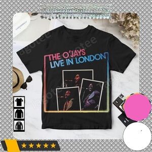 The O_jays Live In London Album Cover Custom T-shirt